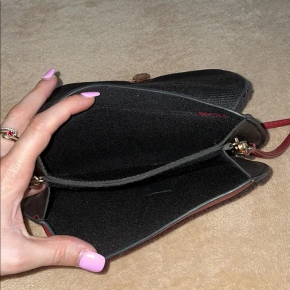 Vintage red purse - Picture 4 of 7